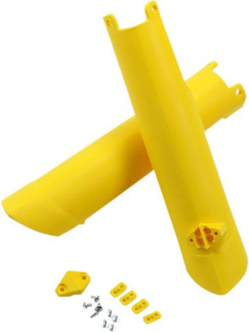 FORK SLIDER PROTECTORS HUSQVARNA TC/FC YELLOW