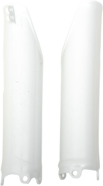FORK SLIDER PROTECTORS HONDA CRF450R/RX WHITE
