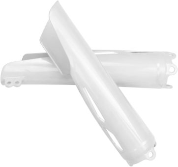 FORK SLIDER PROTECTORS WHITE