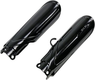 FORK SLIDER PROTECTORS BLACK