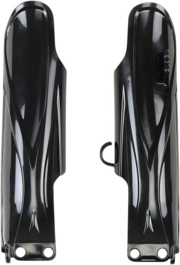 FORK COVERS YZ85 BLACK