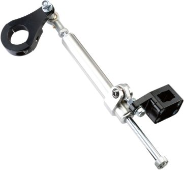 7 WAY STEERING STABILIZER  BLACK