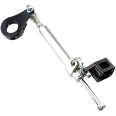 7 WAY STEERING STABILIZER  BLACK