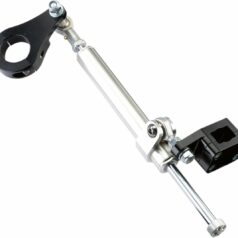 7 WAY STEERING STABILIZER  BLACK
