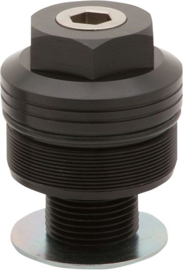 FORK ADJUSTER PRELOAD 49mm CAP BLACK