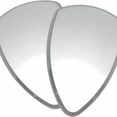 COVER MINI TEARDROP SMOOTH CHROME