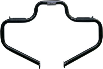 HIGHWAY BAR BUILT-IN RUBBER FOOTREST MULTIBAR® / STEEL / FRONT / BLACK