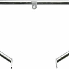 HIGHWAY BAR OEM STYLE UNIBAR® / STEEL / FRONT / NATURAL-CHROME