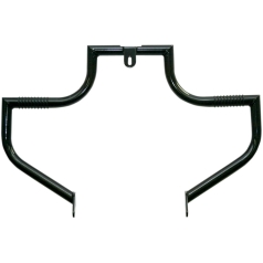 HIGHWAY BAR WITH O-RING LINBAR® / STEEL / FRONT / BLACK