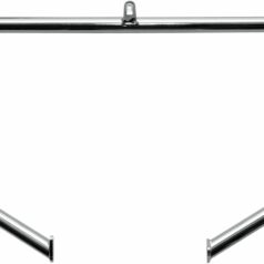 HIGHWAY BAR OEM STYLE UNIBAR® / STEEL / FRONT / NATURAL-CHROME