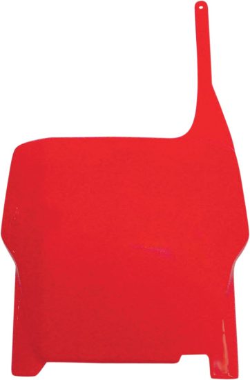 FRONT NUMBER PLATE HONDA CR125/250 & CRF250/450 CRF-RED