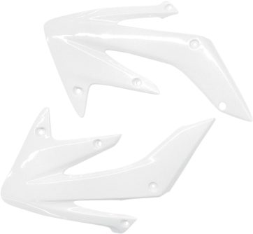 RADIATOR COVERS HONDA CRF250R/X WHITE