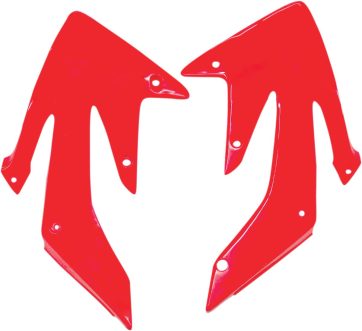 RADIATOR COVERS HONDA CRF250R/X CRF-RED