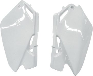 SIDE PANELS HONDA CR85 WHITE