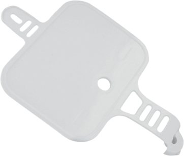 FRONT NUMBER PLATE HONDA CRF50 WHITE