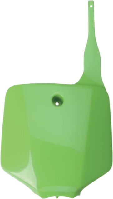 FRONT NUMBER PLATE KAWASAKI KX65/KLX110 KX-GREEN