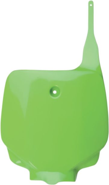 FRONT NUMBER PLATE KAWASAKI KX85 KX-GREEN
