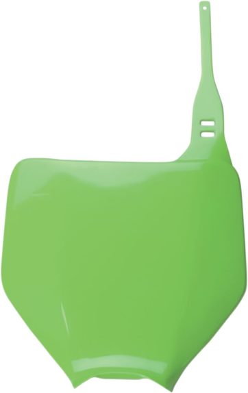 FRONT NUMBER PLATE KAWASAKI KX125/250 KX-GREEN