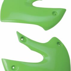 RADIATOR COVERS KAWASAKI KX65/KLX110 KX-GREEN