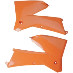RADIATOR COVERS KTM SX/SX-F/EXC ORANGE