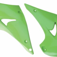 RADIATOR COVERS KAWASAKI KX125/250 KX-GREEN