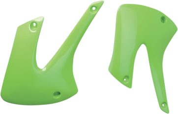 RADIATOR COVERS KAWASAKI KX85 KX-GREEN