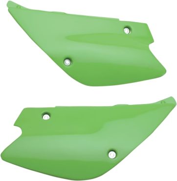 SIDE PANELS KAWASAKI KX85 KX-GREEN