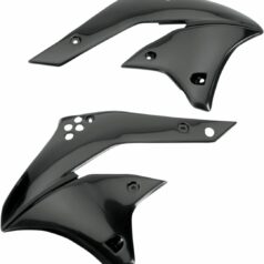 RADIATOR COVERS KAWASAKI KXF250 BLACK