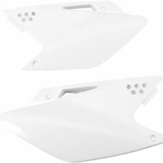 SIDE PANELS KAWASAKI KXF250 WHITE