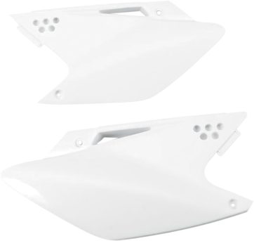 SIDE PANELS KAWASAKI KXF250 WHITE