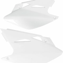 SIDE PANELS KAWASAKI KXF450 WHITE