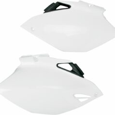 SIDE PANELS YAMAHA YZ250/450F WHITE
