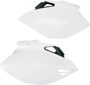 SIDE PANELS YAMAHA YZ250/450F WHITE