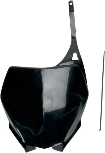 FRONT NUMBER PLATE YZ/YZF BLACK