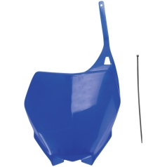 FRONT NUMBER PLATE YZ/YZF REFLEX-BLUE