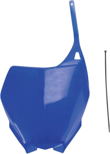 FRONT NUMBER PLATE YZ/YZF REFLEX-BLUE