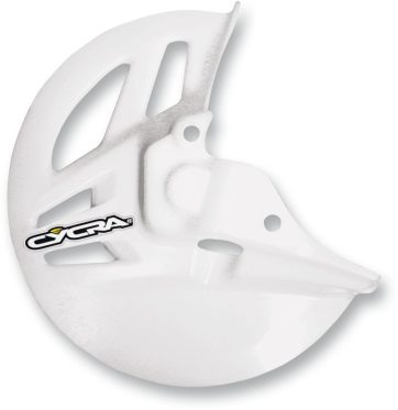 WORKS DISC COVER HONDA WHITE