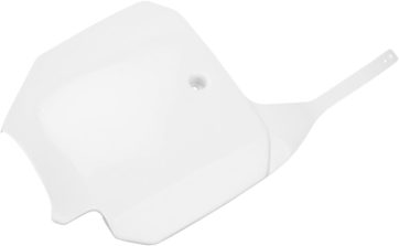 FRONT NUMBER PLATE HONDA CRF150R WHITE