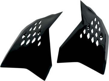 RADIATOR COVERS KTM SX/SX-F/EXC BLACK