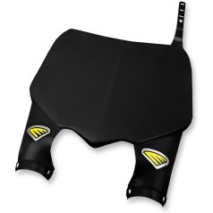 STADIUM FRONT NUMBER PLATE HONDA/SUZUKI BLACK