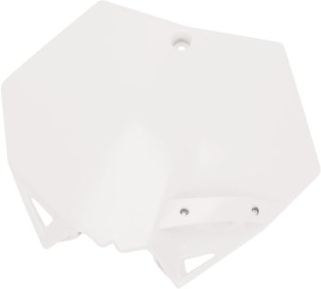 STADIUM FRONT NUMBER PLATE KTM WHITE