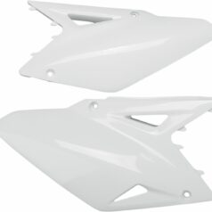 SIDE PANELS SUZUKI RMZ450 WHITE