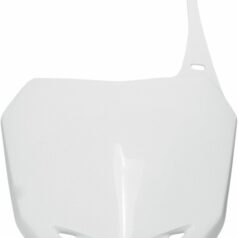 FRONT NUMBER PLATE SUZUKI RMZ250/450 WHITE