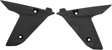 LOWER RADIATOR COVERS HUSQVARNA TE/TC 250/310/450/510 BLACK