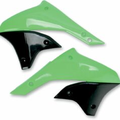 RADIATOR COVERS KAWASAKI KLX450R KX-GREEN