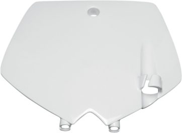 FRONT NUMBER PLATE KTM 65SX WHITE