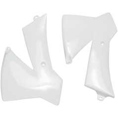 RADIATOR COVERS KTM 65SX WHITE