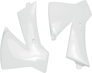 RADIATOR COVERS KTM 65SX WHITE