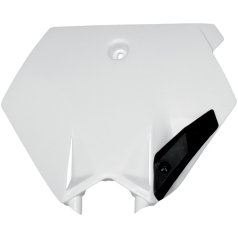 FRONT NUMBER PLATE KTM 85SX WHITE