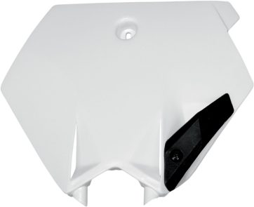 FRONT NUMBER PLATE KTM 85SX WHITE